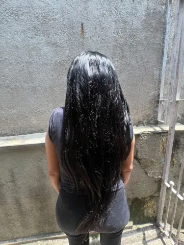 Peruca la e Front 13x 14 cabelo humano 100 % natural longo divisão livre