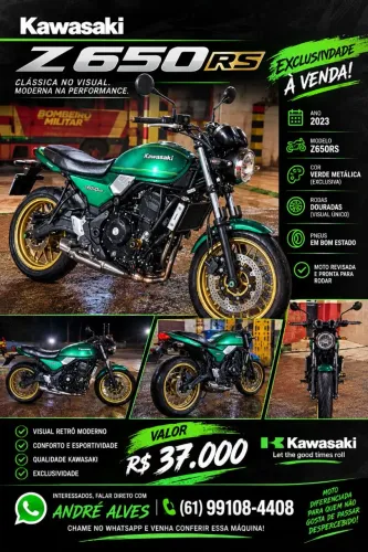 Z650 RS novinha e revisada 