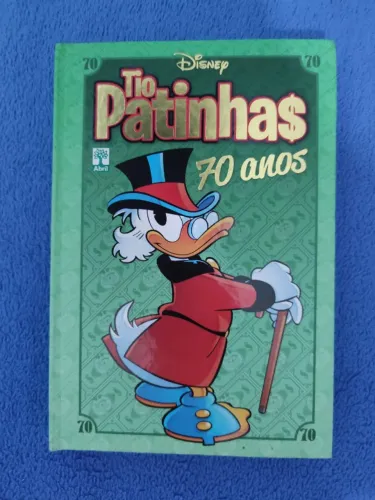 Tio Patinhas 70 Anos - Ed Abril | Capa dura