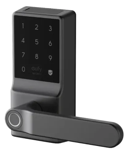 Fechadura Digital Eufy C33 5 Formas de Desbloqueio em 0.3s Biometria e Senha