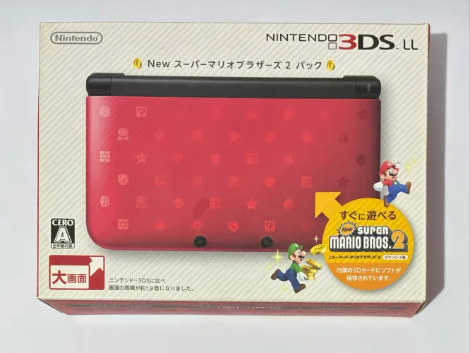 Nintendo 3Ds XL edição limitada New super Mario Bros 2