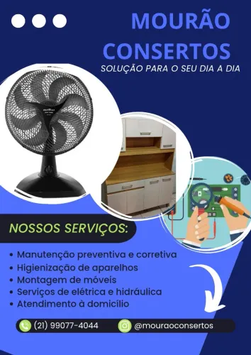 Conserto de Eletros e Montagem de Móveis