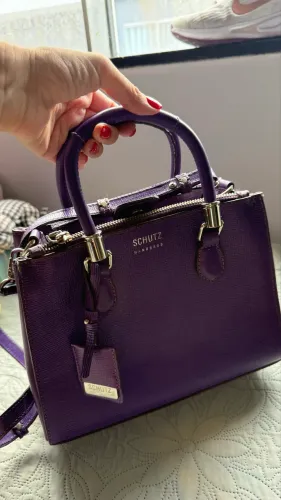 Bolsa de couro Schutz