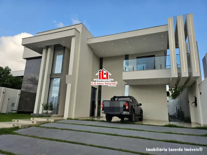 Residencial Ponta Negra ll tem 495m² 5 suítes sendo uma master em Ponta Negra - Manaus - A