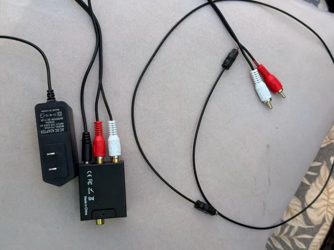 Conversor de TV AV/RCA para RF - Adaptador de Sinal Digital/Analógico - Novo sem uso