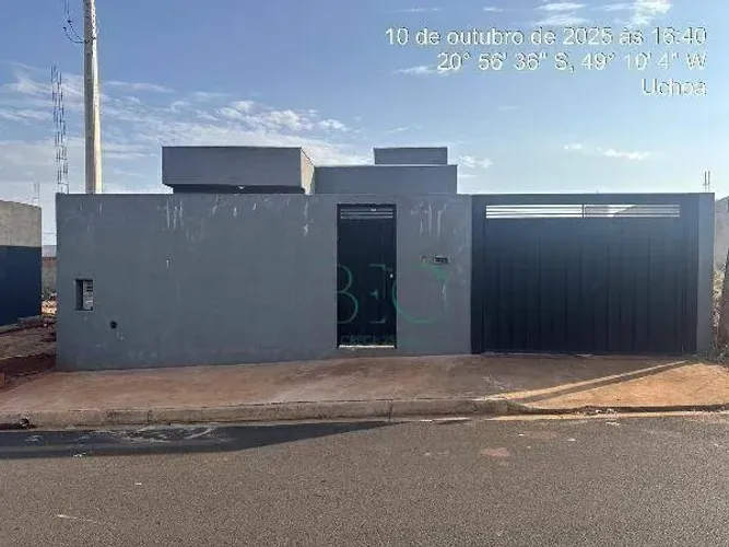 Casa com 1 dormitório à venda, 52 m² por R$ 114.838,57 - Olhos D'Água - Uchoa/SP