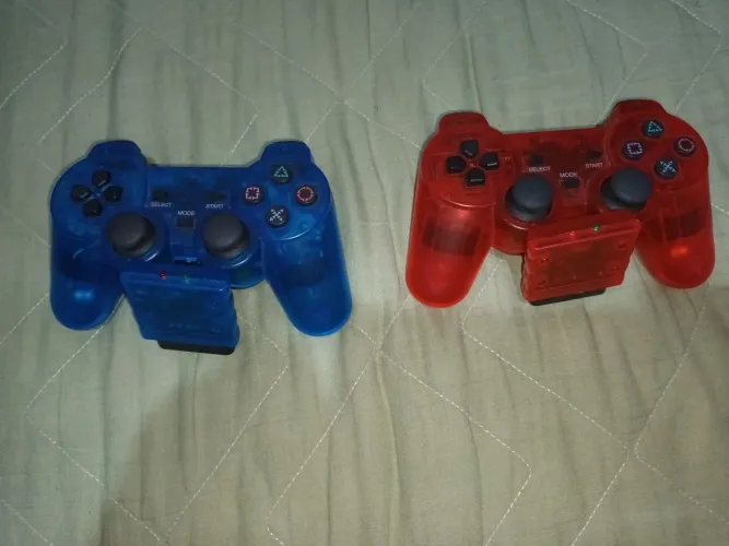 Controles sem fio para ps2