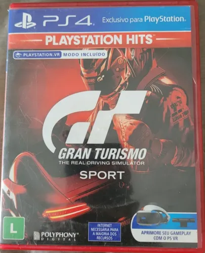 PS4 jogo Gran Turismo Sport 