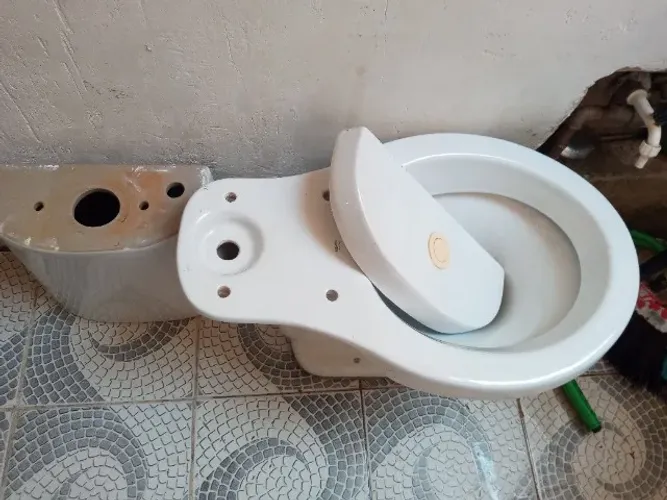 Vaso sanitário logasa com cx acoplada