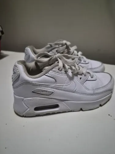Tênis Infantil Nike Air Max 90 LTR Branco - Original - Tam 30