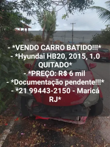 Hyundai HB20 Comf./c.plus/c.style 1.0 Flex 12V 2015