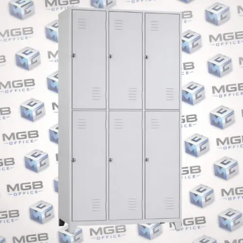 Roupeiro de Aço com 6 Portas Grandes - 1,96x0,93x0,36cm - CH #26 - FAZEMOS ENTREGAS!!