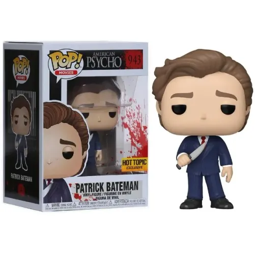 Funko Pop Patrick Bateman 943 Hot Topic Exclusive