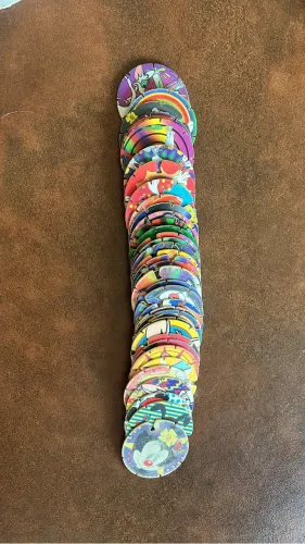 Coleção de tazos Animaniacs arma e voa
