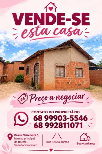 VENDE-SE ESTA CASA
