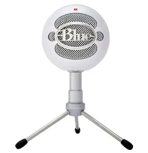 Microfone Condensador USB Blue Snowball iCE - Branco (Logitech)
