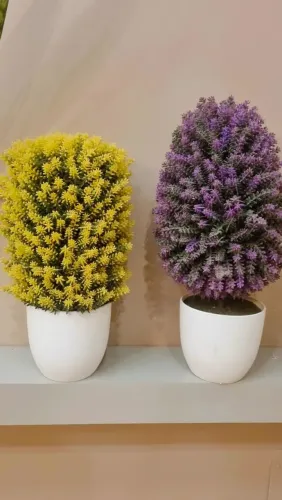 Vasos decorativos plantas artificiais