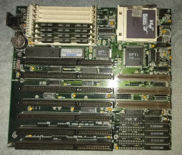 Placa Mãe intel 486 DX
