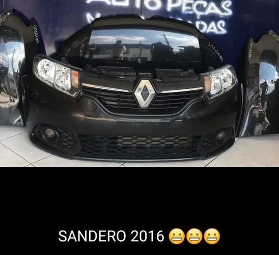 Parachoque dianteiro Sandero 18 completo