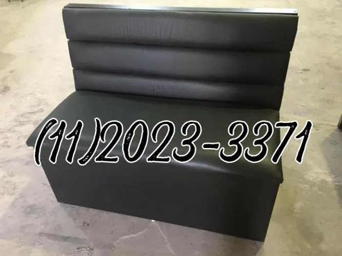 Sofá Comercial Booth para hamburgueria