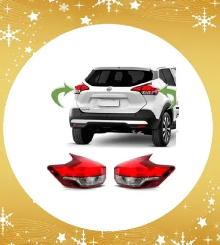 Lanterna Traseira Nissan Kicks Cristal Fitam Ano:2017 até 2020