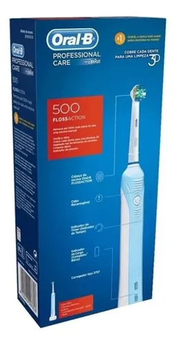 Escova Elétrica Oral-b Professional Care 500 Flossaction - NOVA
