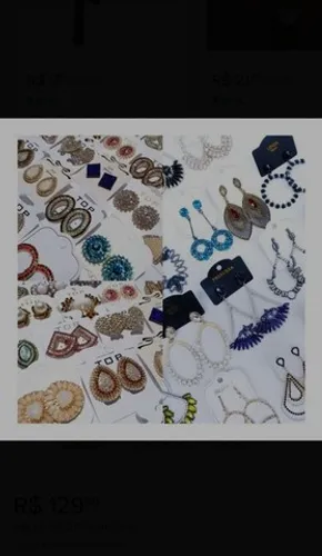 Vendo Conjunto de Brincos Cravejados Bijou Delicada Pra Festas/Cerimônia 30 unida+Brinde.