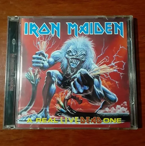 Cd Iron Maiden a real live dead one europeu duplo no