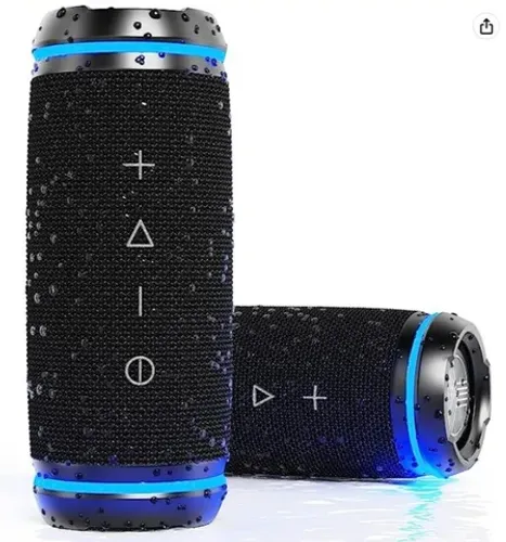 Treblab HD77 - Alto-falante Bluetooth - Som surround HD de 360°