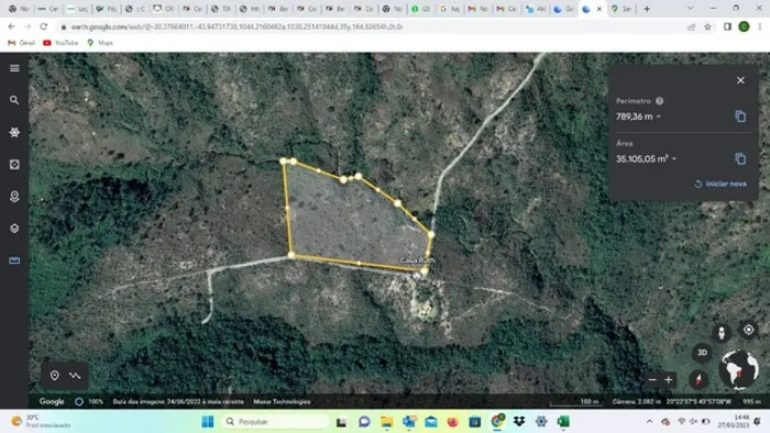 Lote no Condominio Santuário Serra da Moeda