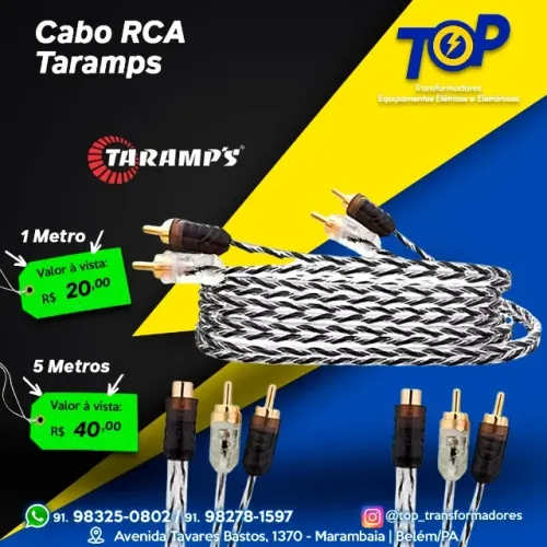Cabo Rca Blindado Taramps