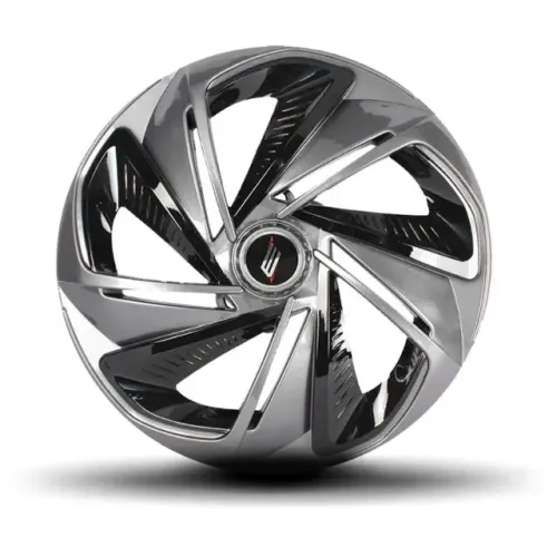 Jogo 4 Peças - Calota Aro 13 - Nitro Graphite Black - Elitte