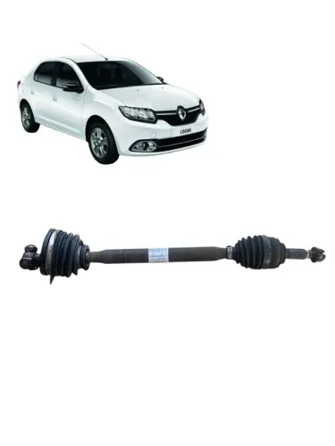 Semi eixo Sandero Logan 1.6 8v manual lado esquerdo 2015 a 2019 (23 dentes)