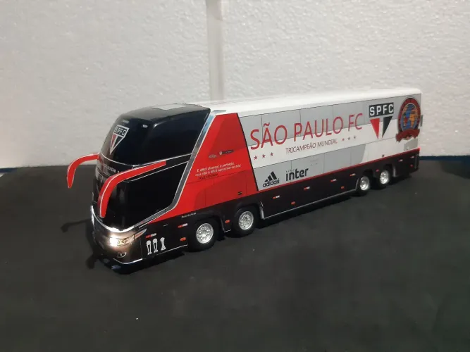 Ônibus do São Paulo FC - Tricampeão Mundial