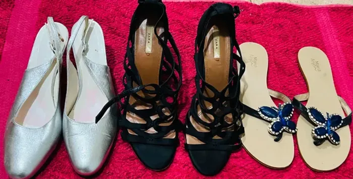 Promoção 3 pares de sapatos por R$150,00
