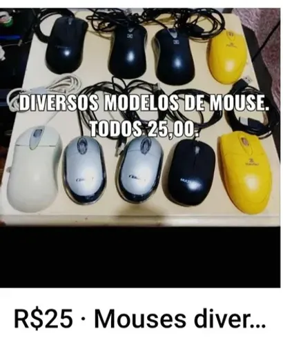 Mouse a partir de 25