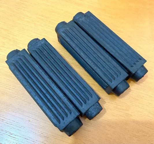 Jogo  par de borracha para dedal bicicleta antiga 