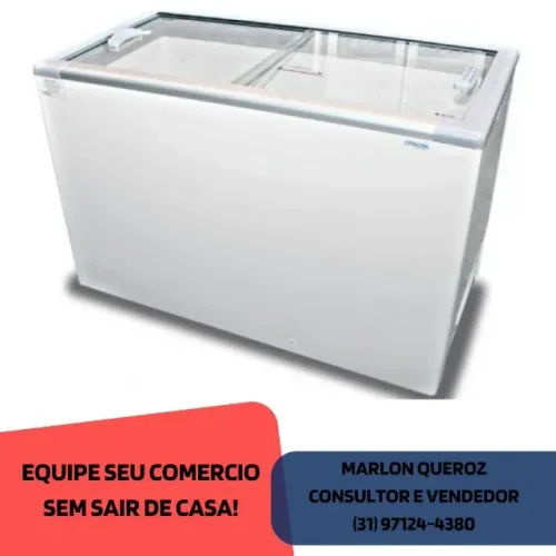Congelador Industrial Dupla Ação com Garantia