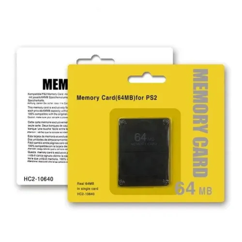Memory Card 64MB para PlayStation 2 Expansão Premium