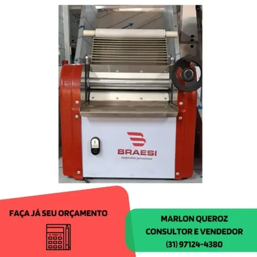 Cilindro de Massas Braesi style 30cm