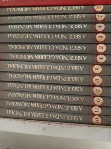 Livros Segunda Guerra Mundial - 12 Volumes