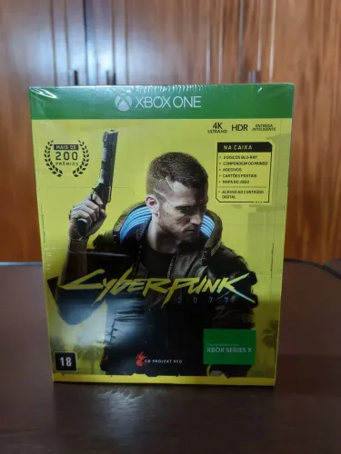 Cyberpunk 2077 - Versão Steelbook - Xbox One - Novo (lacrado)