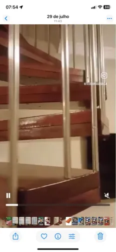 Madeira paraju para Degrau de escada 