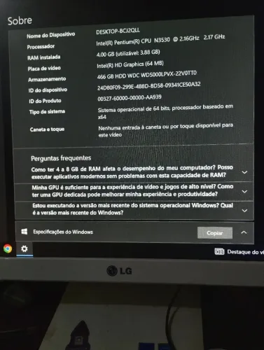 All in One Lg aceito trocas tb