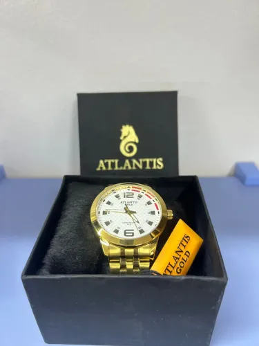 Relógio Atlantis Gold Branco