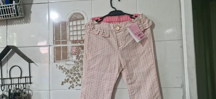 Calça Lilica Ripilica tam 1 ano NOVA