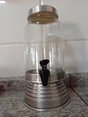 Suqueira de vidro - ideal para festas!
