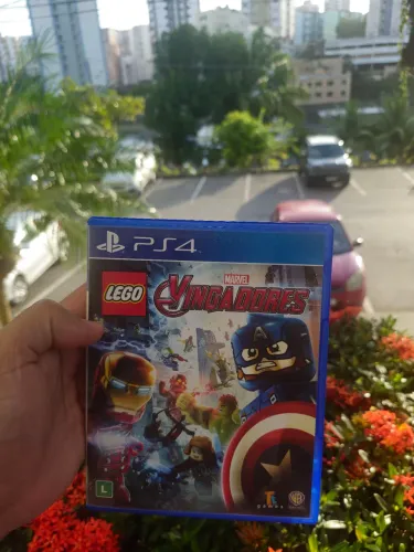 Lego Vingadores PS4 midia fisica