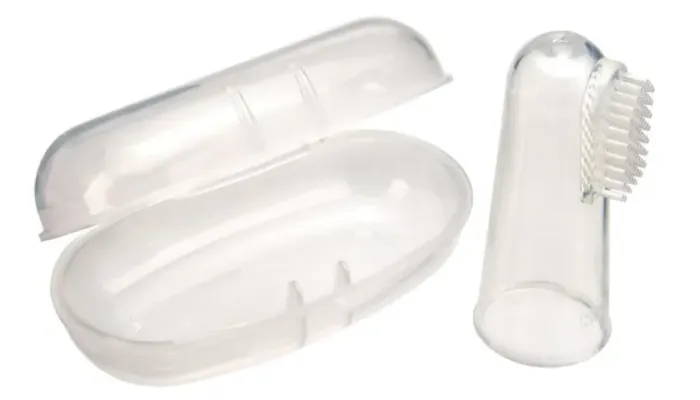 Escova Dental e Massageador de Gengiva para bebês