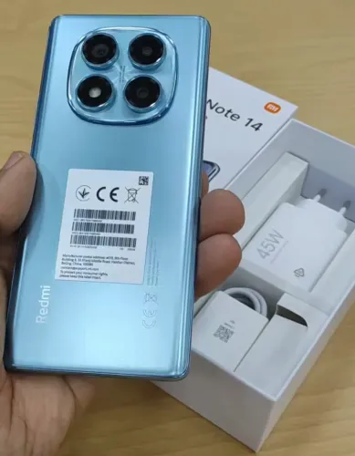 Xiaomi Redmi Note 14 Pro NFC 08GB RAM 256 Armazenamento Lacrado Capa Película 